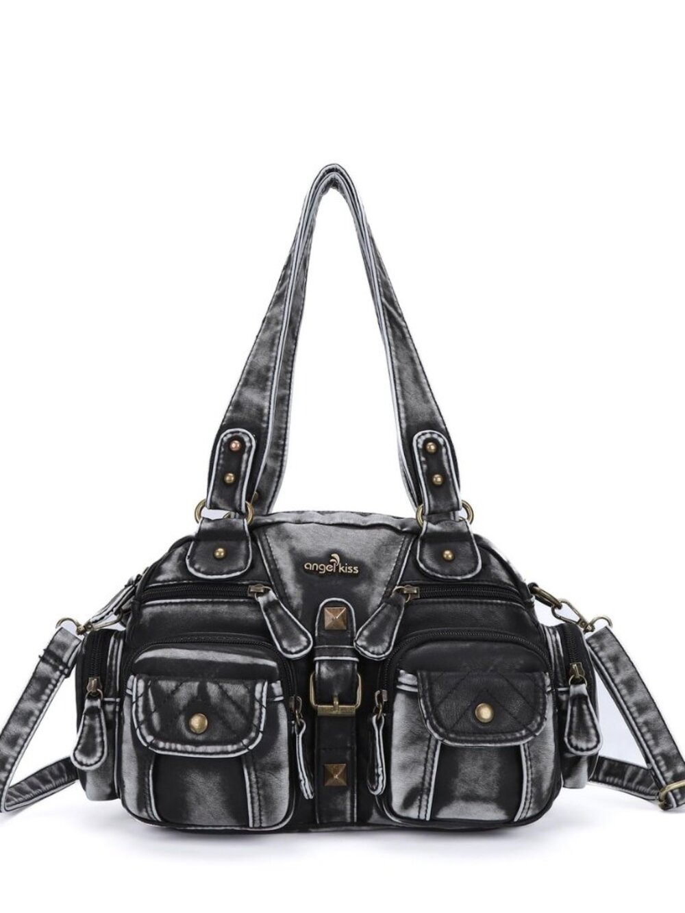 Hobo Crossbody Purses for Women Shoulder Bag Multipocket Soft Hobo Purses